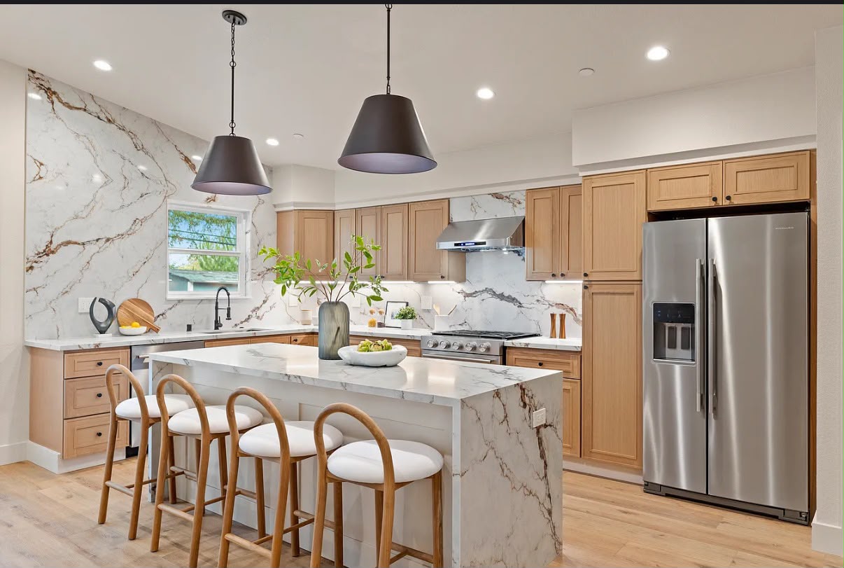 Modern Home Remodel - Kitchen View - San Jose CA