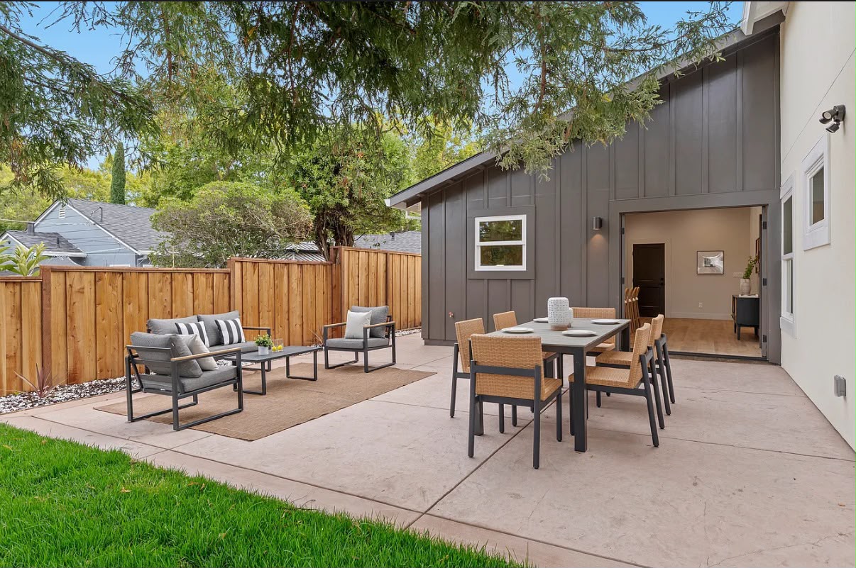 Modern Home Remodel - Living Room Detail - San Jose CA