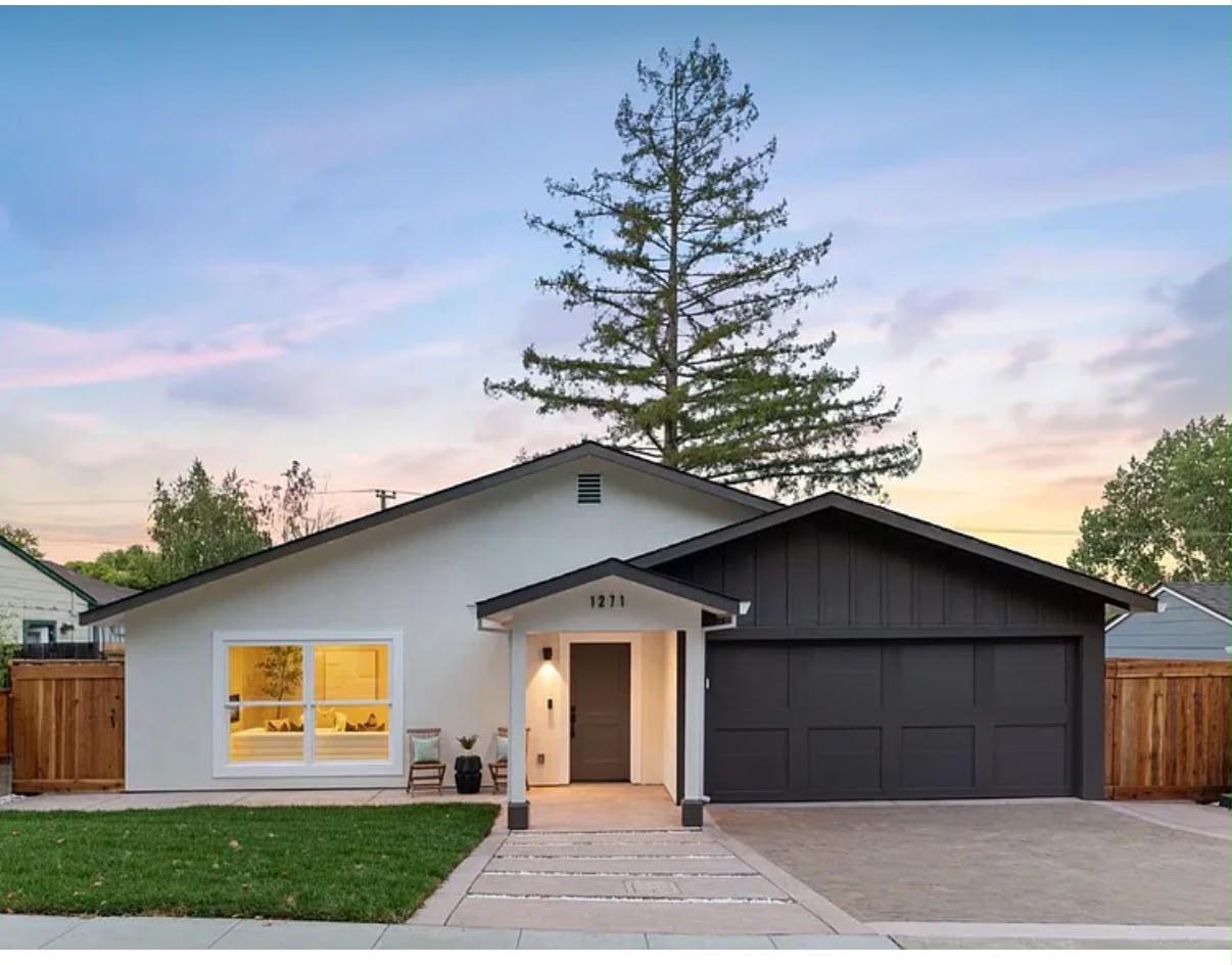 Modern Home Remodel - Living Room Detail - San Jose CA