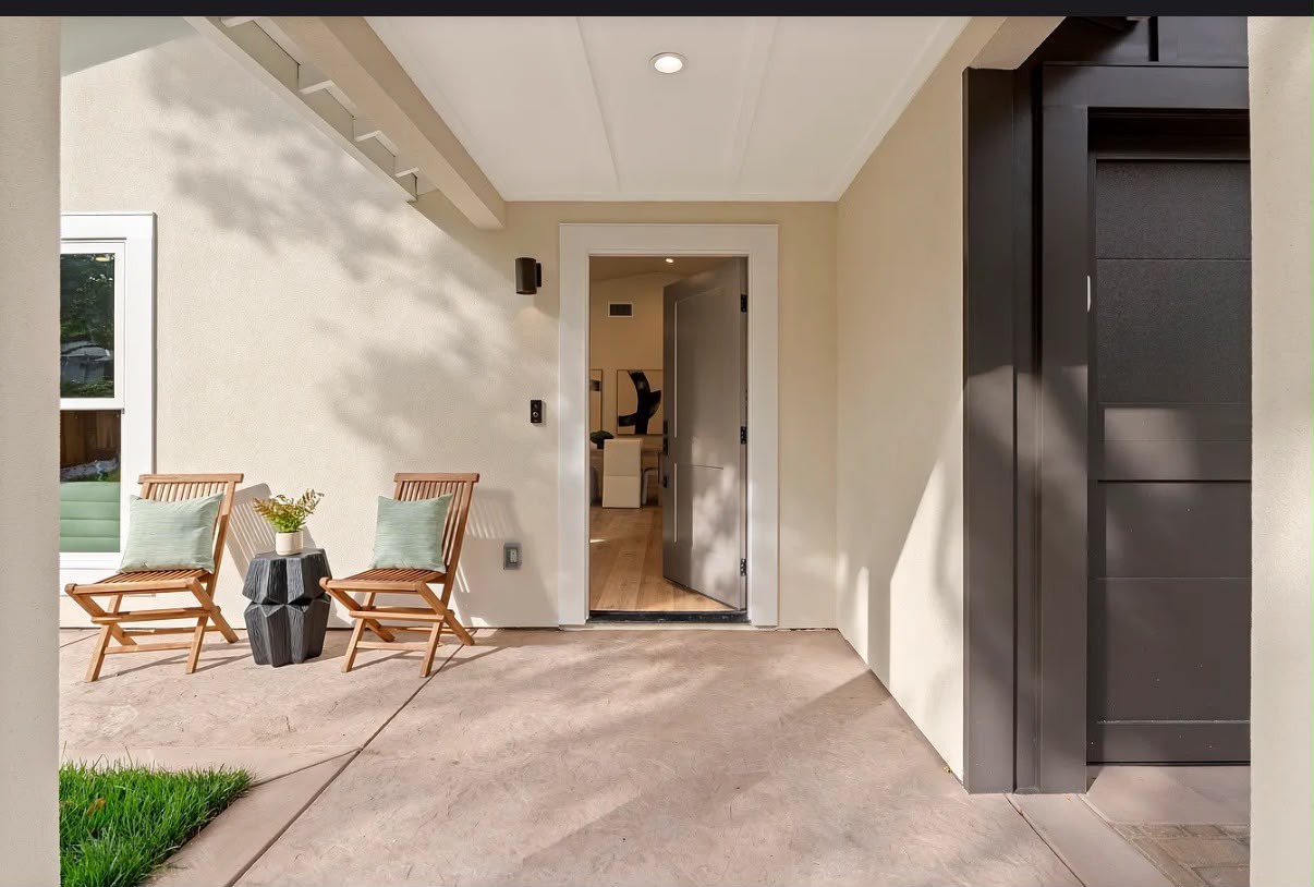 Modern Home Remodel - Living Room Detail - San Jose CA